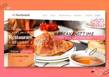 Сайт для кафе и ресторанов в Кирове — меню, бронирование, заказы