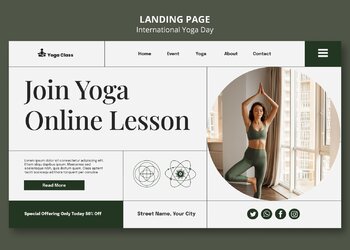 Создание сайта для йога-студии в Кирове — продвижение и записи онлайн